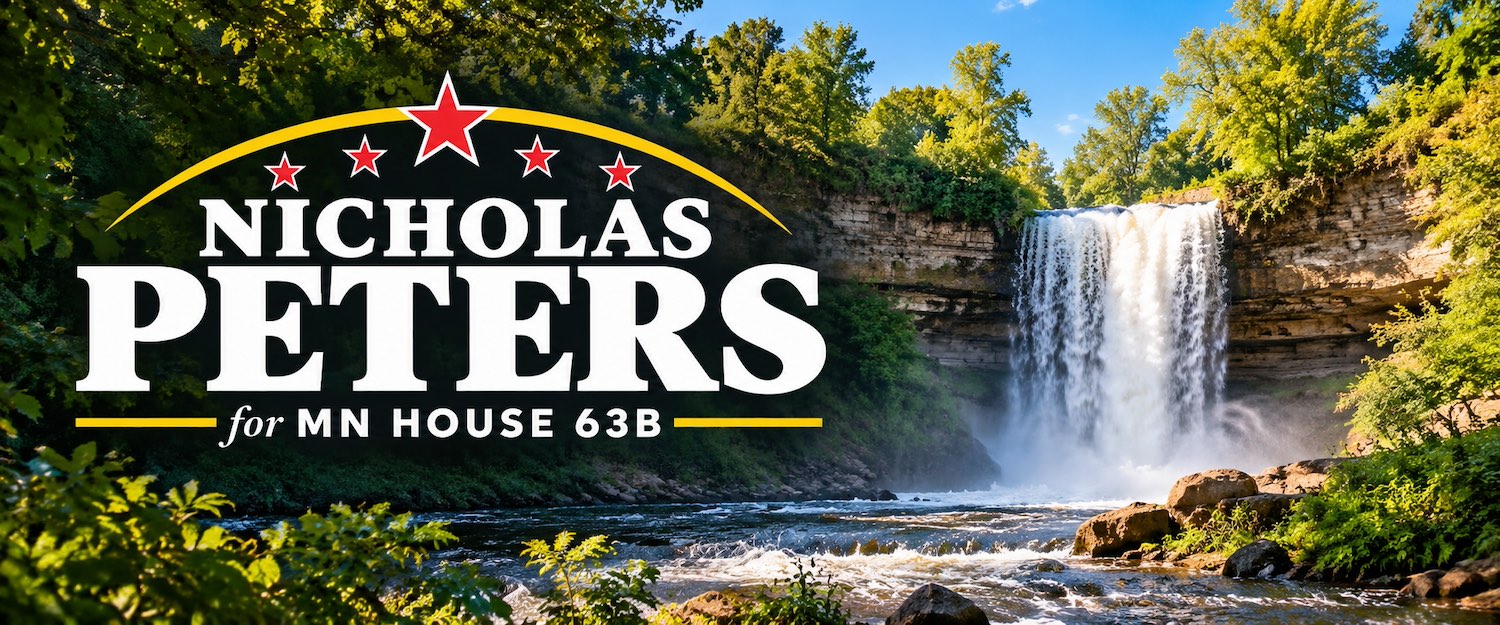Nicholas Peters for MN House 63B H Nicholas Peters for MN House 63B